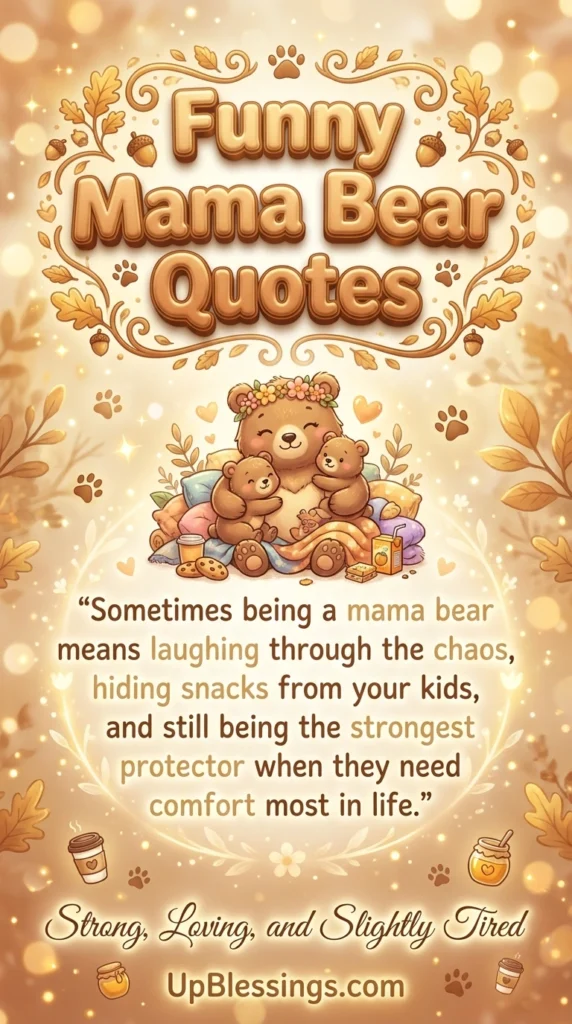 Funny Mama Bear Quotes