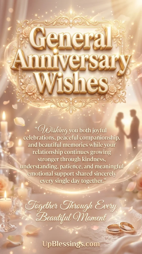 General Anniversary Wishes