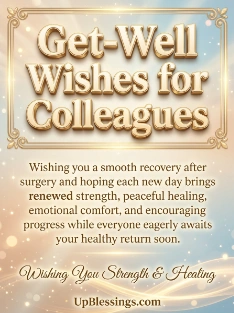 Get-Well Wishes for Colleagues