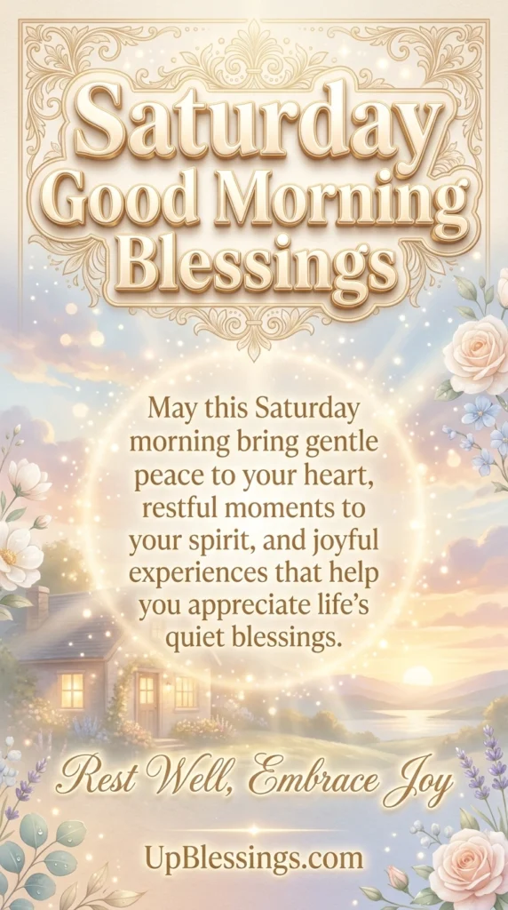 Good Morning Blessings and Prayers