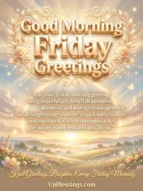 Good Morning Friday Greetings