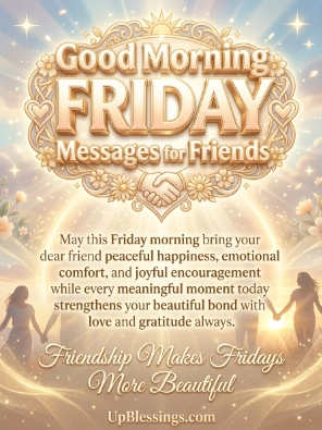 Good Morning Friday Messages for Friends