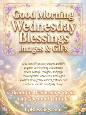 Good Morning Wednesday Blessings Images & GIFs