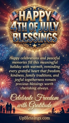Happy 4th of July Blessings