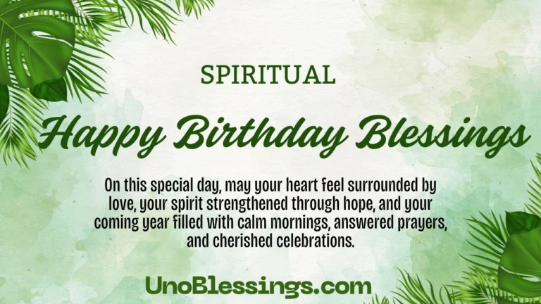 Happy Birthday Blessings