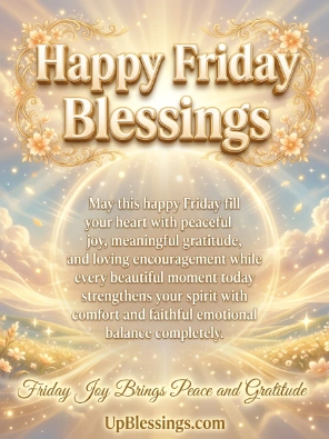 Happy Friday Blessings