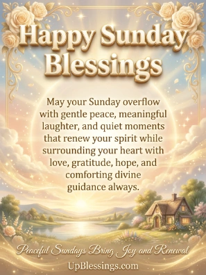 Happy Sunday Blessings