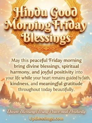 Hindu Good Morning Friday Blessings