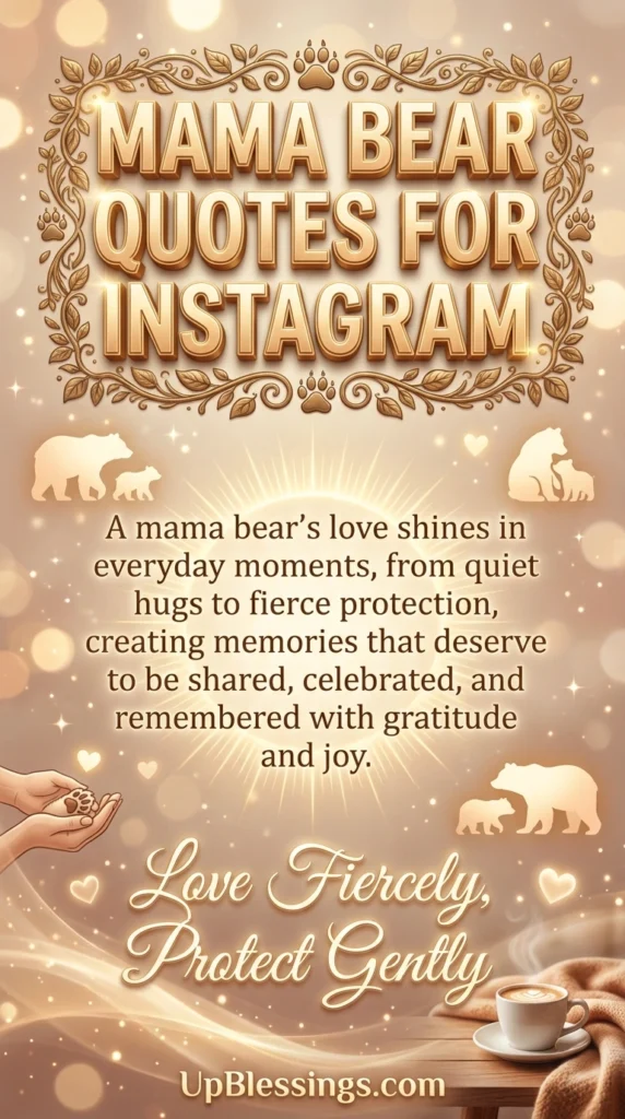 Mama Bear Quotes for Instagram
