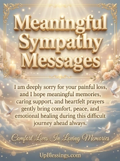Meaningful Sympathy Messages