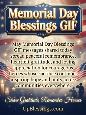 Memorial Day Blessings GIF