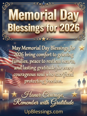 Memorial Day Blessings for 2026
