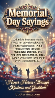 Memorial Day Sayings