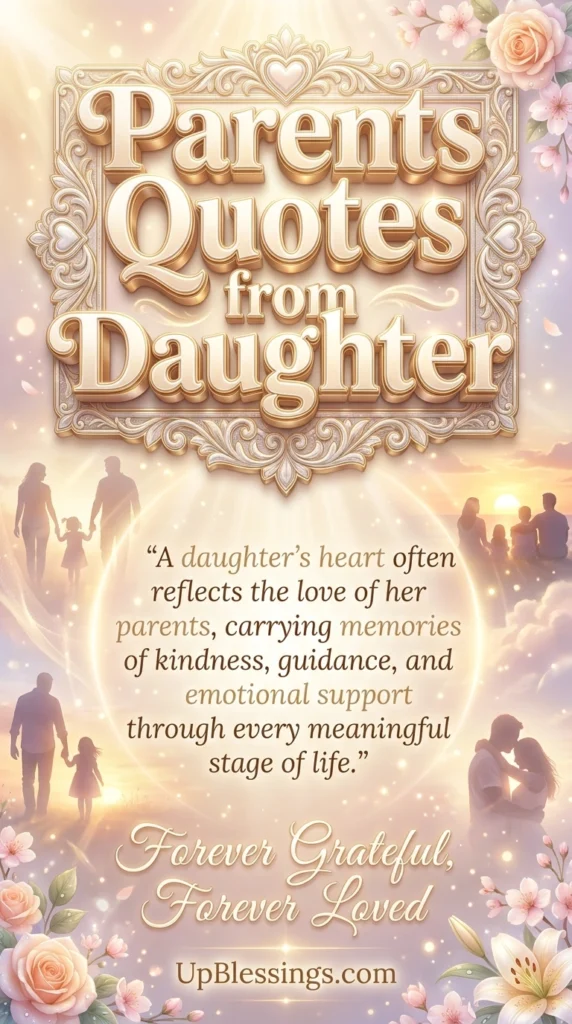 Parents Quotes from Daughter