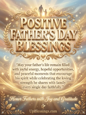 Positive Father’s Day Blessings