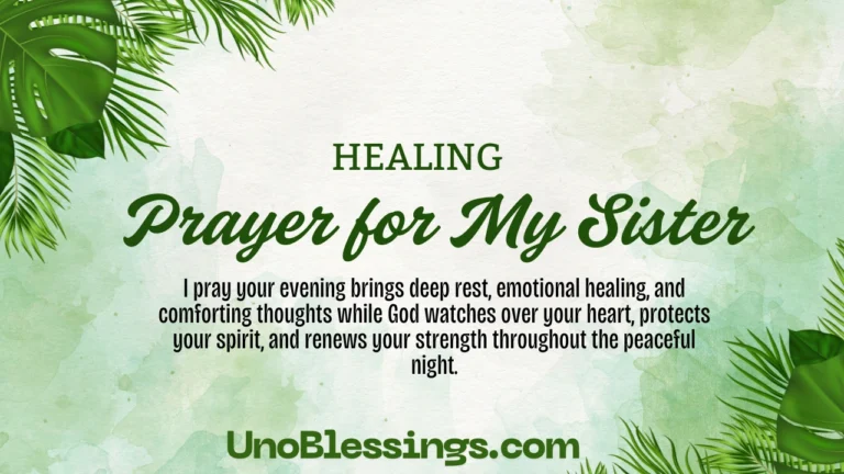 Prayer for My Sister