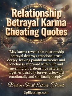 Relationship Betrayal Karma Cheating Quotes