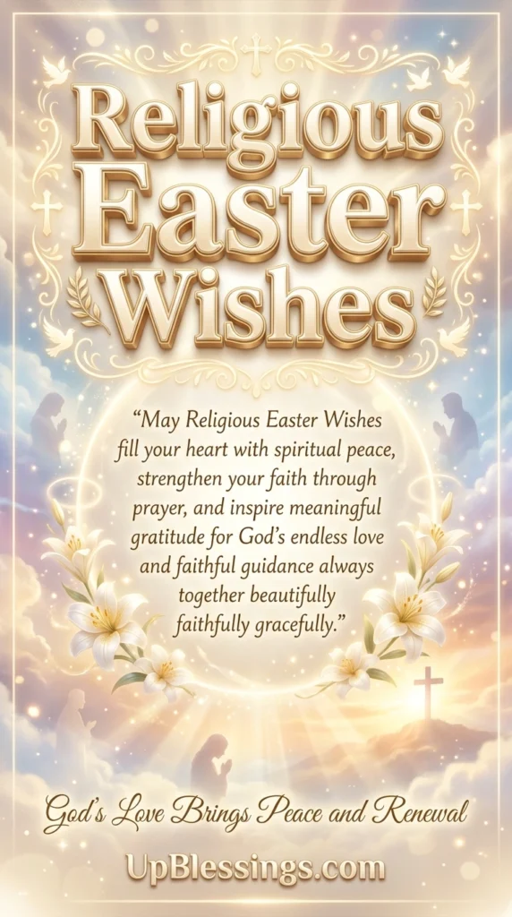 Religious Easter Wishes