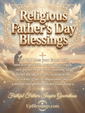 Religious Father’s Day Blessings
