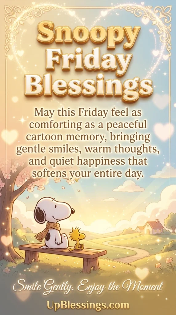 Snoopy Friday Blessings