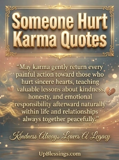 Someone Hurt Karma Quotes
