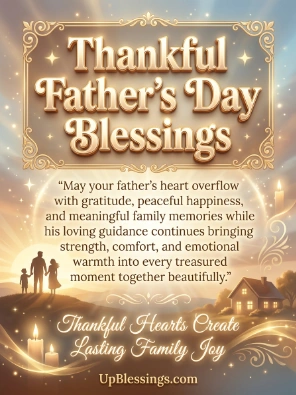 Thankful Father’s Day Blessings
