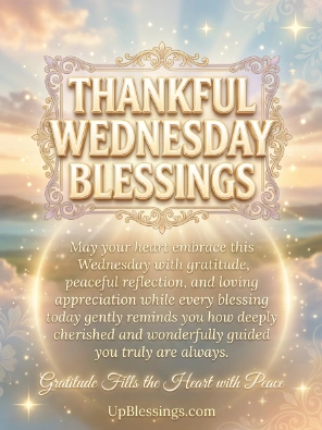 Thankful Wednesday Blessings