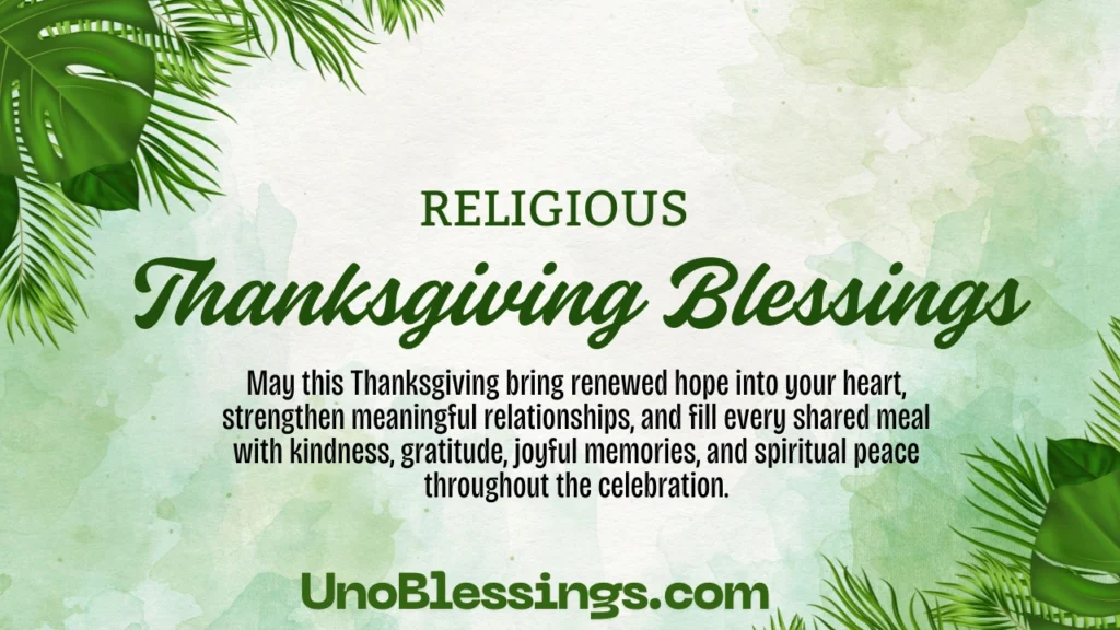 Thanksgiving Blessings