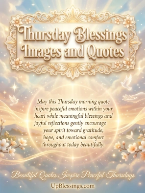 Thursday Blessings Images and Quotes