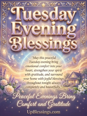 Tuesday Evening Blessings