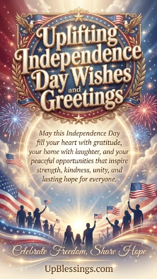 Uplifting Independence Day Wishes and Greetings