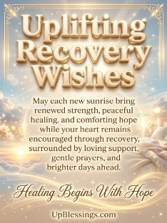 Uplifting Recovery Wishes