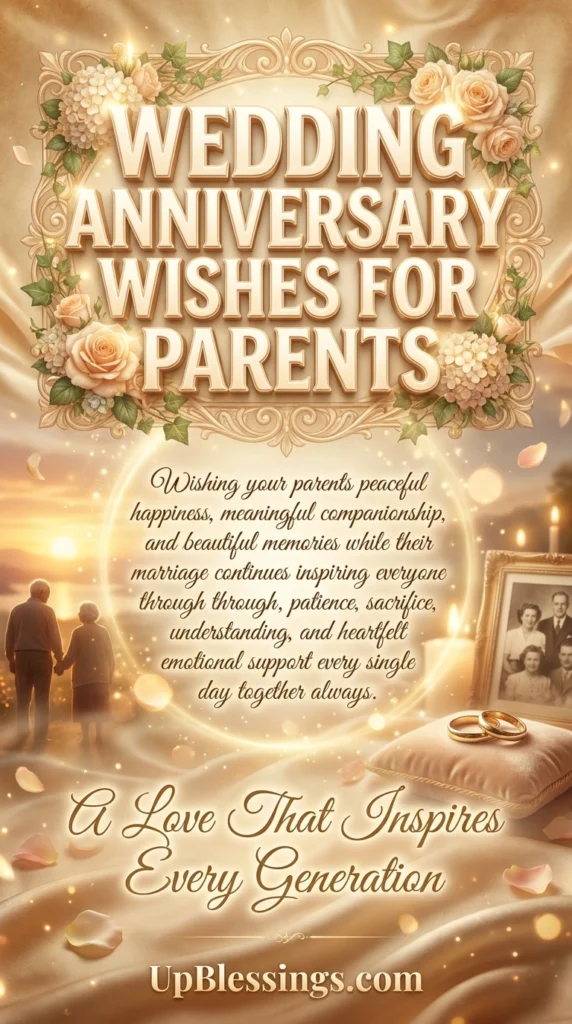 Wedding Anniversary Wishes for Parents