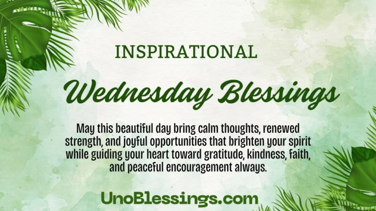Wednesday Blessings