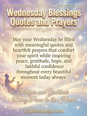 Wednesday Blessings Quotes and Prayers