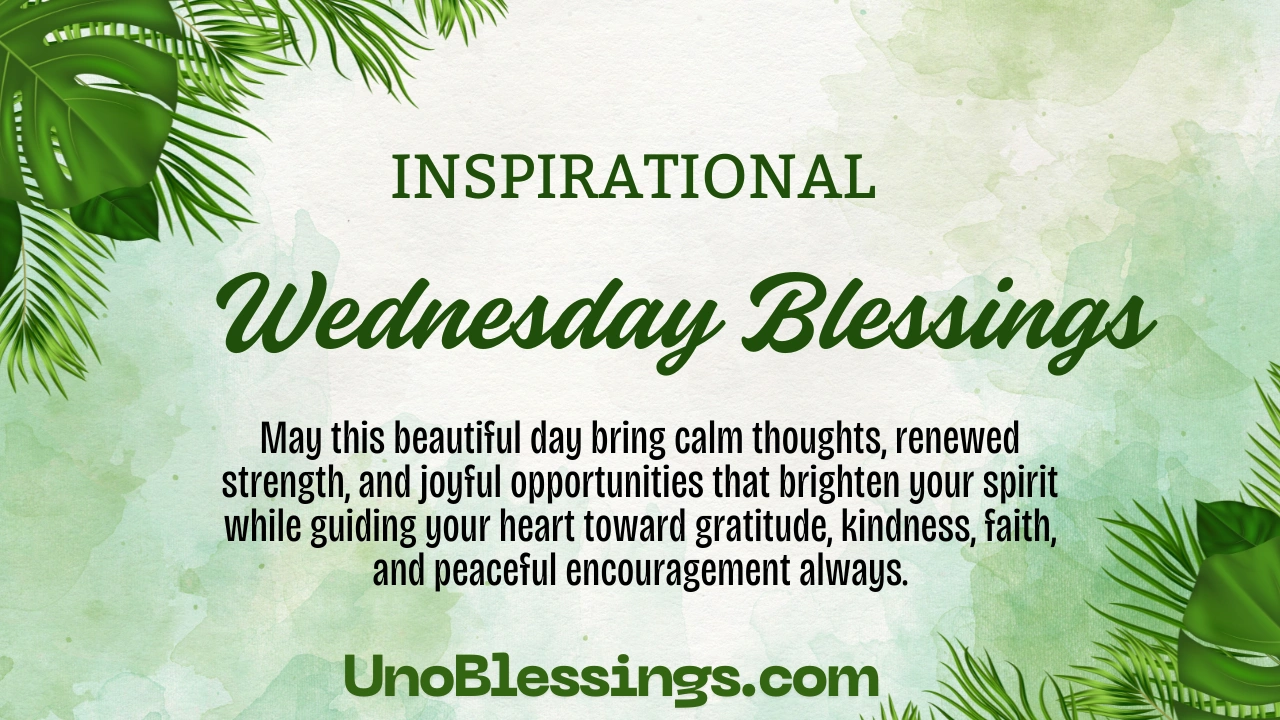 Wednesday Blessings